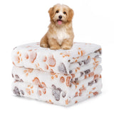 3-Pack Soft Fleece Pet Blankets – Cozy Flannel for Dogs & Cats