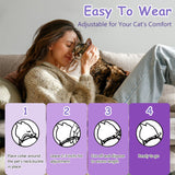 goobingoo Calming Collar for Cats 4-Pack - Adjustable Pet Soother & Anxiety Relief
