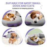 Dog Calming Pillow Soft Neck Support Anti Anxiety Washable Pet Sleep Cushion