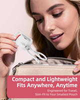 goobingoo Smart Electric Heated Eyelash Curler - 24H Long-Lasting Quick Thermal Lift