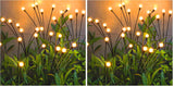 Solar Swaying Garden Lights Wind Motion Outdoor Yard Pathway Decor