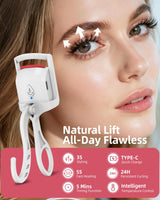 goobingoo Smart Electric Heated Eyelash Curler - 24H Long-Lasting Quick Thermal Lift