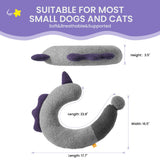 Dog Calming Pillow Soft Neck Support Anti Anxiety Washable Pet Sleep Cushion