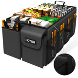 Foldable Car Trunk Organizer SUV Storage Box 2 Compartment Heavy Duty