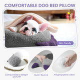 Dog Calming Pillow Soft Neck Support Anti Anxiety Washable Pet Sleep Cushion