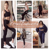 goobingoo High-Waisted Yoga Leggings - Tummy Control Squat-Proof Pants with Pockets