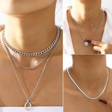 68PCS Gold Jewelry Set for Women Necklaces Bracelets Rings Earrings Bundle