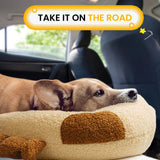 Dog Calming Pillow Soft Neck Support Anti Anxiety Washable Pet Sleep Cushion