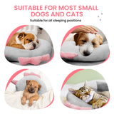 Dog Calming Pillow Soft Neck Support Anti Anxiety Washable Pet Sleep Cushion
