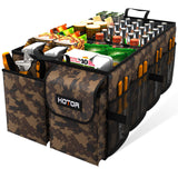 Foldable Car Trunk Organizer SUV Storage Box 2 Compartment Heavy Duty