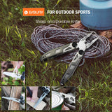 goobingoo 21-in-1 Stainless Steel Multitool - Heavy Duty Pliers & Pocket Knife Gear