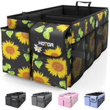 Foldable Car Trunk Organizer SUV Storage Box 2 Compartment Heavy Duty