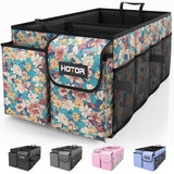 Foldable Car Trunk Organizer SUV Storage Box 2 Compartment Heavy Duty