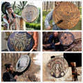Handmade Shamanic Drum for Sound Healing Meditation Spiritual Music