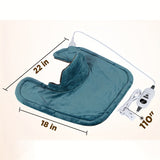 Graphene Heating Pad for Neck & Shoulder – 6 Heat Levels, 4 Auto Shut-Off Timers, 22”x18”