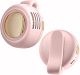 Portable Bladeless Mini Fan Clip-On Shirt Waist 3-Speed USB