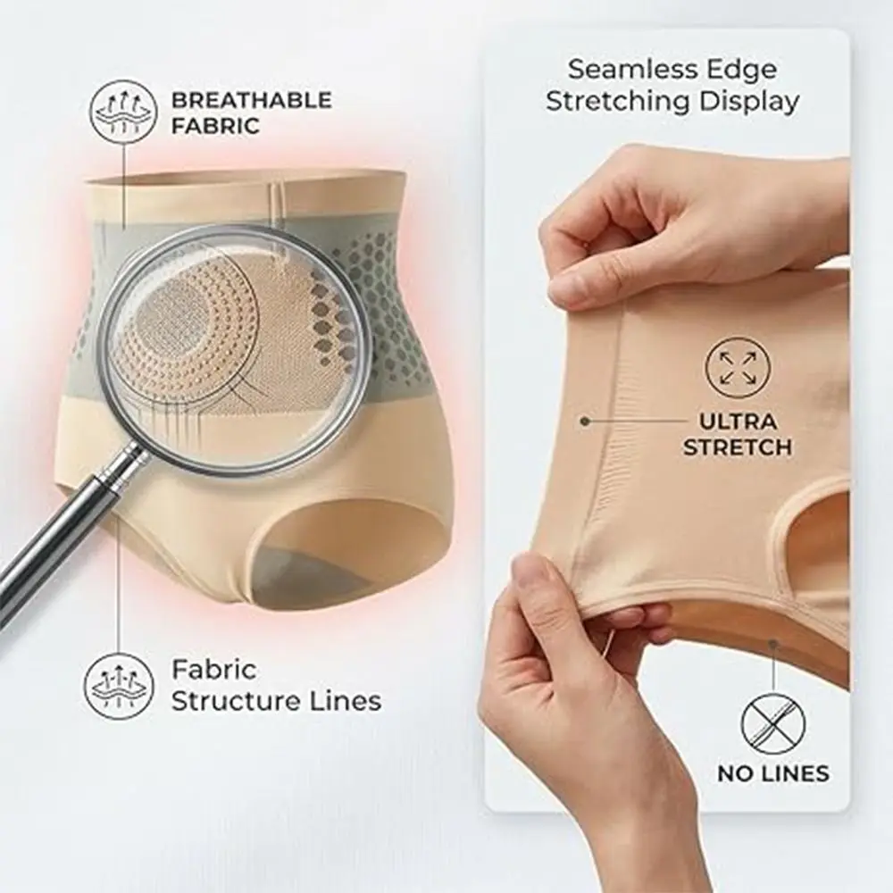 goobingoo 4-in-1 Sculpting Shorts - High-Waisted Tummy Control & Hip Lift Shaper