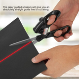 Laser Guided Scissors for Straight Cutting Craft & Fabric