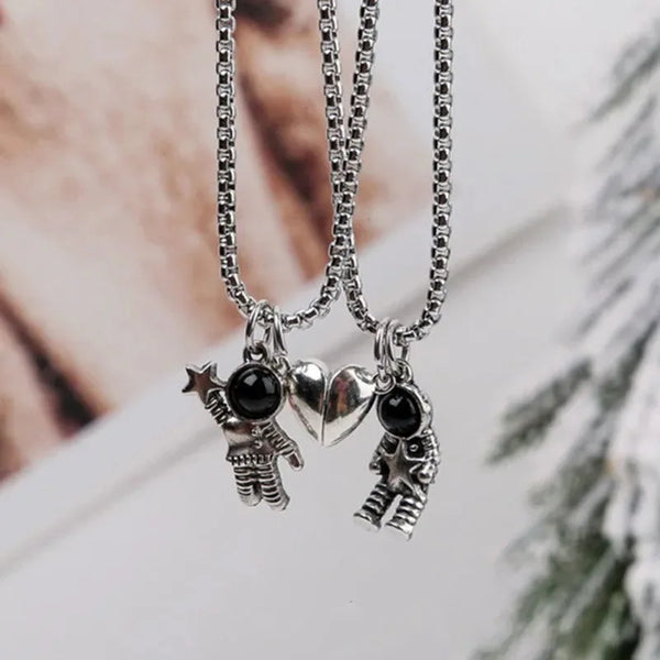 Double Layer Butterfly Necklace Sparkling Elegant Jewelry