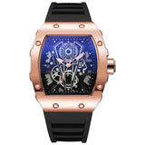 goobingoo ONOLA Luxury Automatic Mechanical Watch - Waterproof Hollow Skeleton Wristwatch