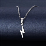 Simple Shiny Alloy Necklace Minimalist Everyday Jewelry