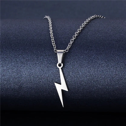Simple Shiny Alloy Necklace Minimalist Everyday Jewelry