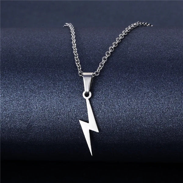 Simple Shiny Alloy Necklace Minimalist Everyday Jewelry