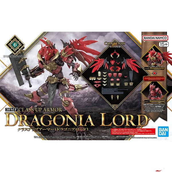 Bandai 30MF Dragonia Lord Model Kit – Class Up Armor Assembly Figure