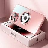 goobingoo Luxury Aluminum Metal Case - Magnetic Shockproof Matte Cover for iPhone