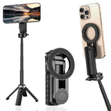 Magnetic Bluetooth Selfie Stick Tripod Extendable Phone Holder