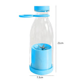 Portable Blender 420ml USB Rechargeable Juicer Cup with 6 Blades