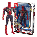 17cm Superhero Action Figure – Glow Style Poseable PVC Collectible Toy