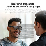 4K Smart Glasses Men HD Camera 150+Language Translation ChatGPT WIFI Video Recording Bluetooth CallAudio Glasses Women