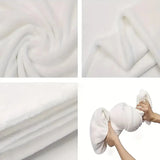 goobingoo Giant Burrito Blanket - Ultra-Soft Flannel Tortilla Throw Blanket for Kids and Adults