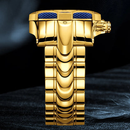 The Bold Gold & Crimson Red Watch That Instantly Upgrades Your Fit goobingoo