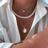 Men’s Punk Snake Chain Necklace Set Stainless Steel Cuban Choker