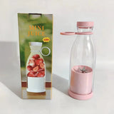 Portable Blender 420ml USB Rechargeable Juicer Cup with 6 Blades