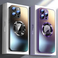 goobingoo Luxury Aluminum Metal Case - Magnetic Shockproof Matte Cover for iPhone