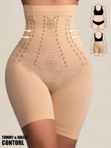 goobingoo High Waist Sculpting Shaper Shorts - Targeted Tummy Control Butt Lifter