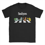 Pokemon T-shirt Men's Pure Cotton Casual T-shirt Round Neck Short Sleeve Clothing Summer Sports Casual Short Sleeve Popular Top