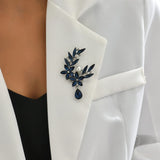 Trendy Flower Brooch Pin for Women Elegant Charm Chest Jewelry Gift