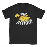 Pokemon T-shirt Men's Pure Cotton Casual T-shirt Round Neck Short Sleeve Clothing Summer Sports Casual Short Sleeve Popular Top