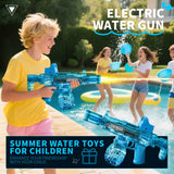 Electric Automatic Water Gun with LED Lights Kids Summer Blaster Toy