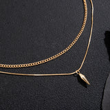 Men’s Punk Snake Chain Necklace Set Stainless Steel Cuban Choker