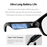 4K Smart Glasses Men HD Camera 150+Language Translation ChatGPT WIFI Video Recording Bluetooth CallAudio Glasses Women