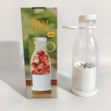 Portable Blender 420ml USB Rechargeable Juicer Cup with 6 Blades