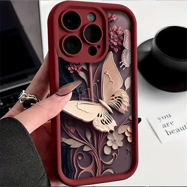 goobingoo Apparel, oil painting iPhone case, flower phone cover, luxury iPhone bumper, protective smartphone shell, artistic floral case, shockproof TPU cover, floral print iPhone case, retro art phone case, premium camera pr goobingoo