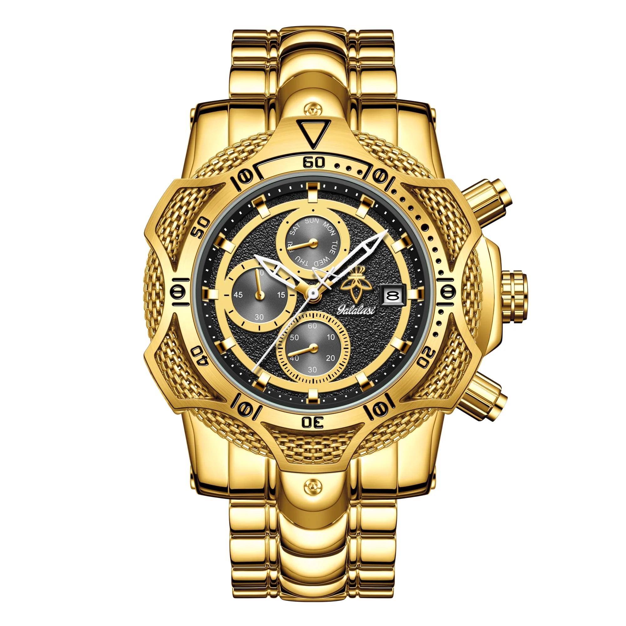 The Bold Gold & Crimson Red Watch That Instantly Upgrades Your Fit goobingoo
