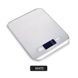 goobingoo High-Precision Digital Kitchen Scale - Ultra-Slim Stainless Steel Electronic Food Weight Scale