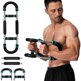 Adjustable Resistance Twister Arm & Chest Trainer - Portable Home/Office Workout